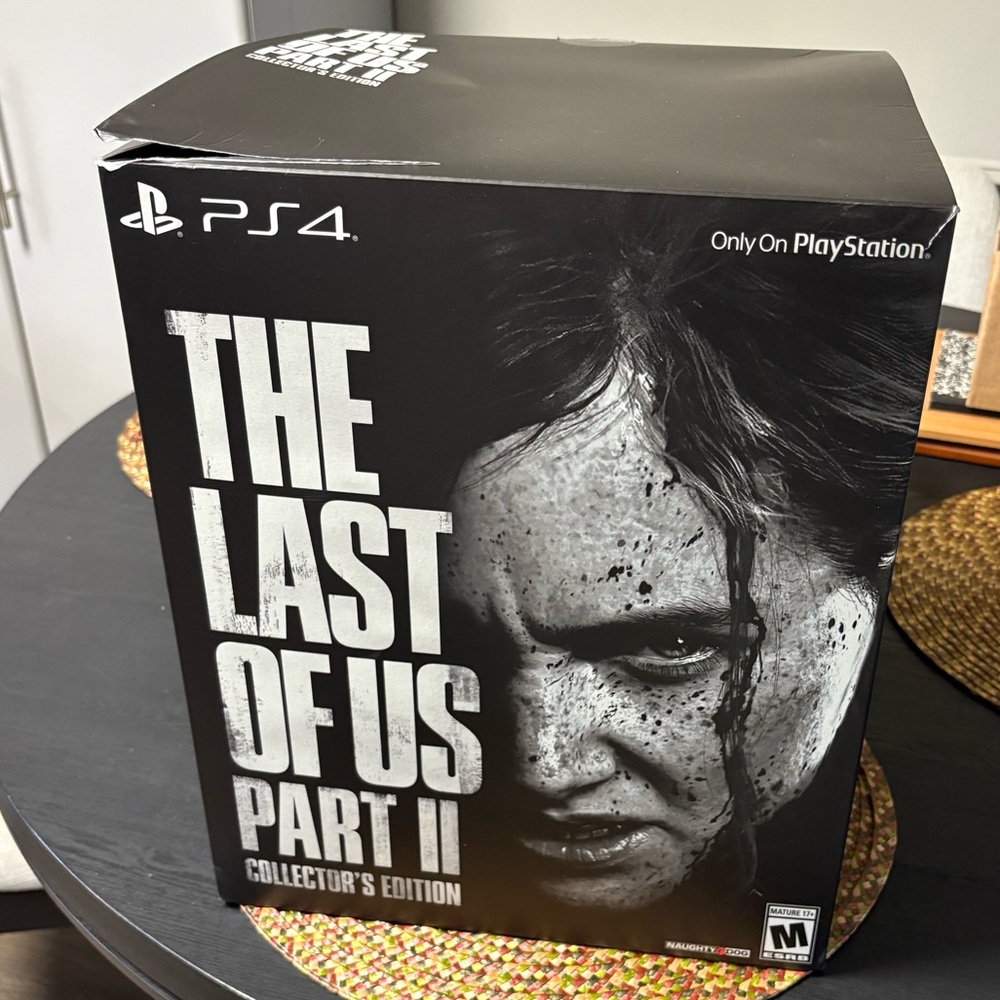PS4 The Last of Us Part II Collector's Edition - Black